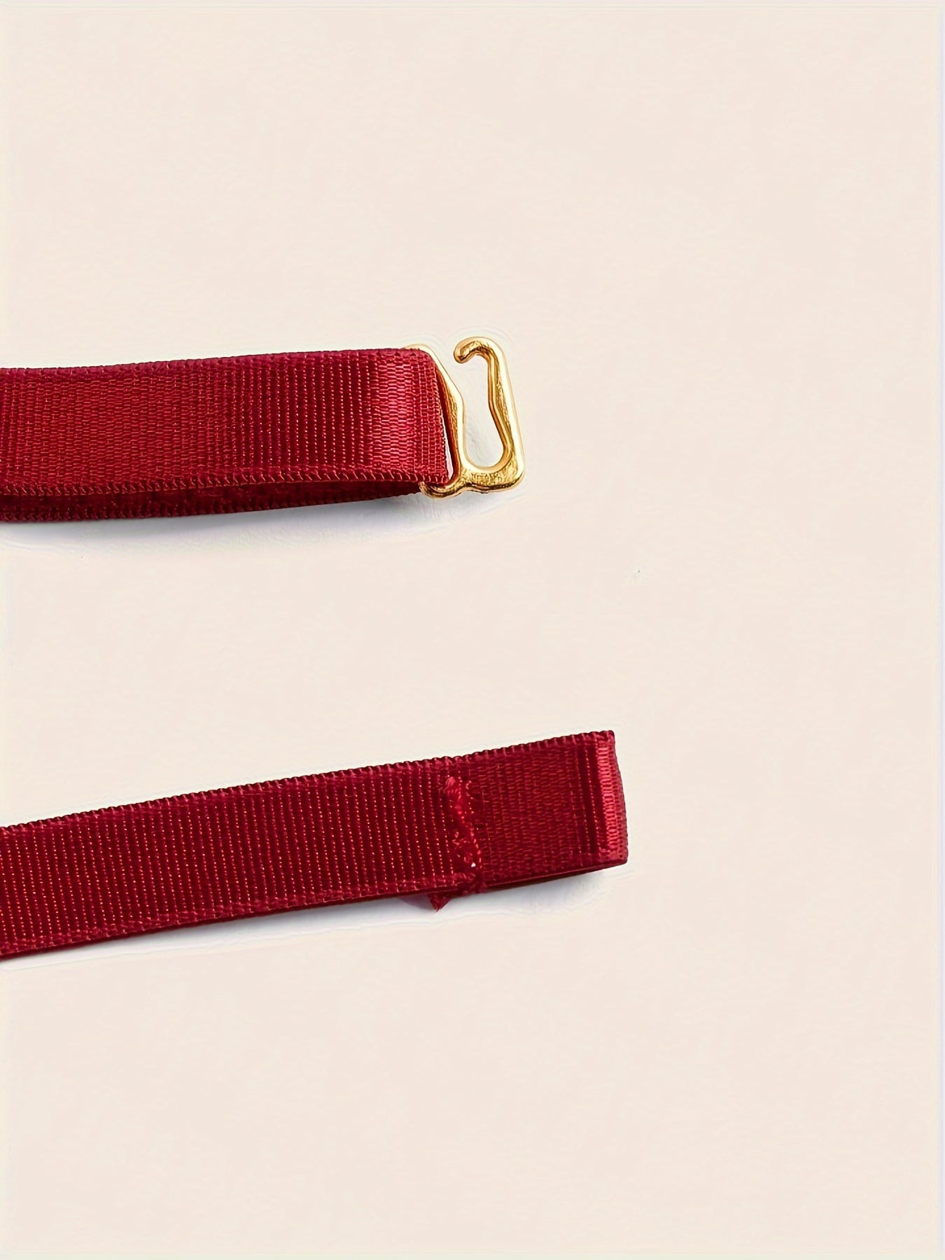 7804 Qizil Poyabzal Jozibador Osma Bo'yin Ichki Kiymalar To'plami Ayollar Uchun