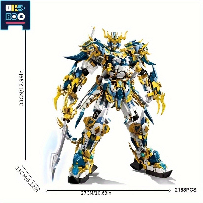 2186PCS Mech Series Armor Robot Building Kit ABS Construction Set Movie-Themed Collectible