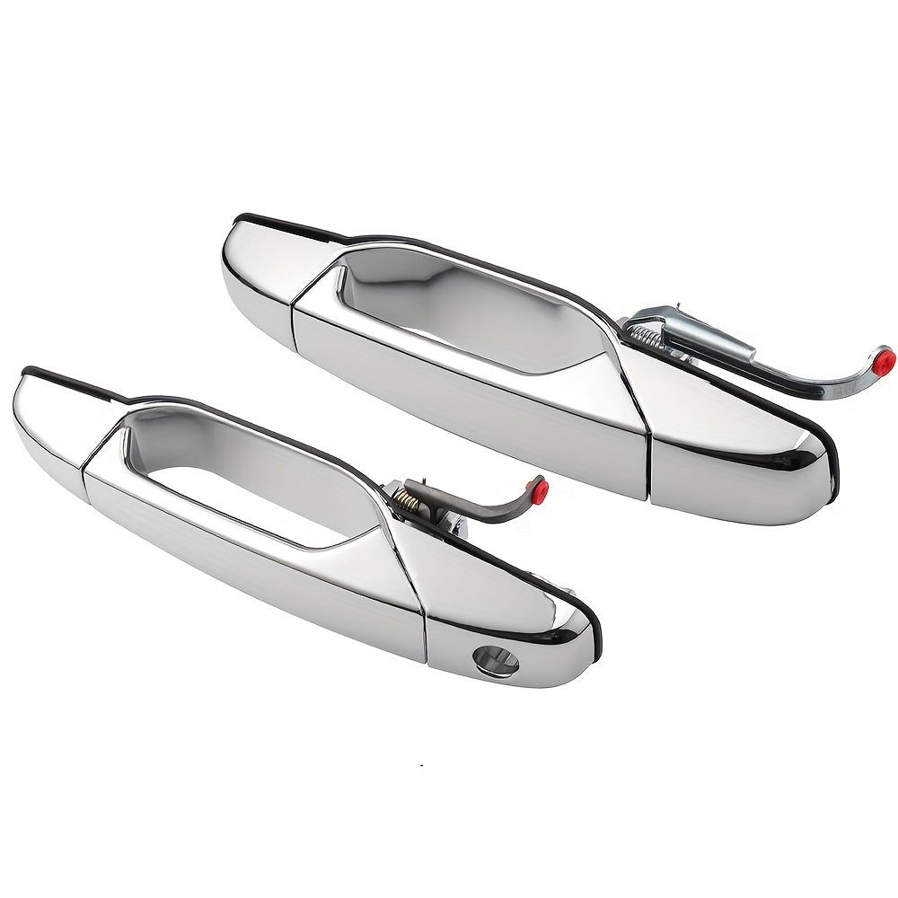 4pcs Black Exterior Car Door Handles Replacement for SUV Front and Rear