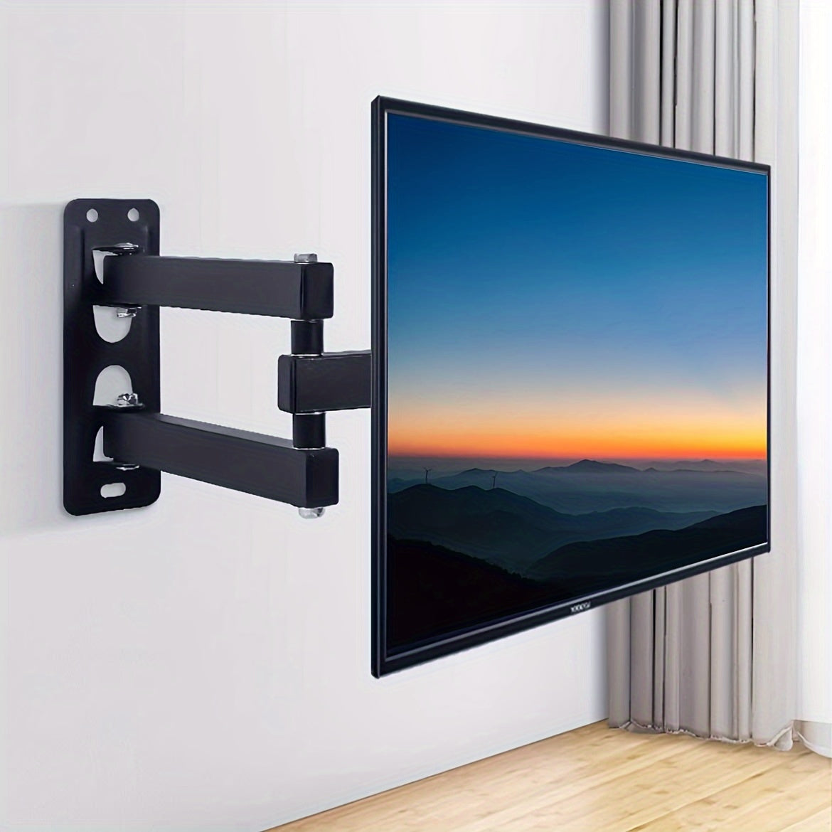 Full Motion TV Wall Mount for 32-55 Inch LED LCD Curved Screens VESA Compatible