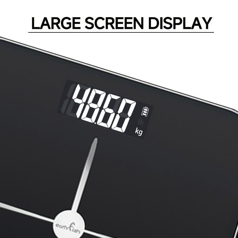 Цифровые напольные весы для ванной 180 кг Электронные Весы с округлым углом