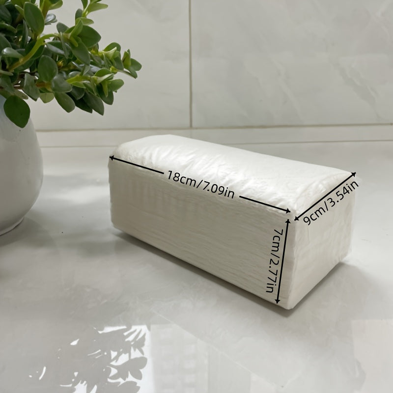 Paquete múltiple de toallas de papel de gran capacidad, pañuelos de mano, papel higiénico para hogar, oficina y coche