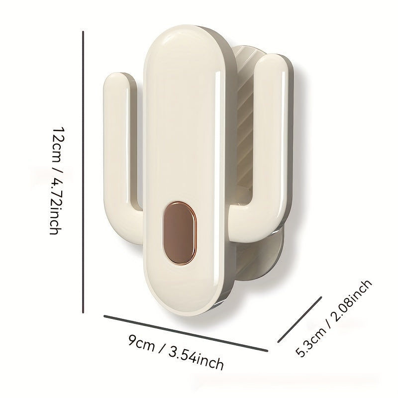 Wall-Mounted Towel and Shoe Drying Rack Space-Saving Bathroom Organizer