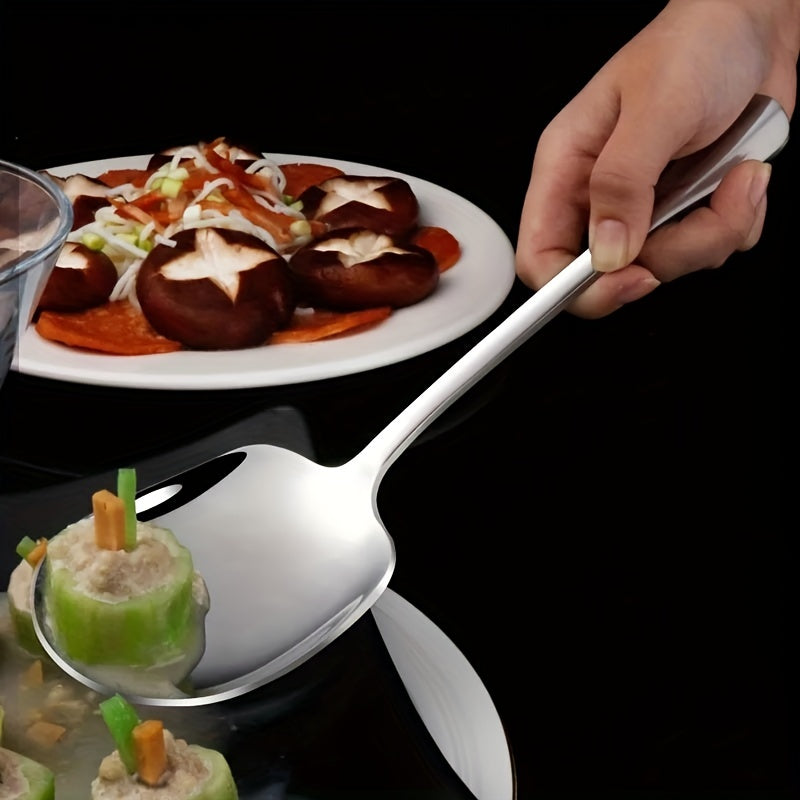 2 Pieces Stainless Steel Serving Spoons for Catering and Parties