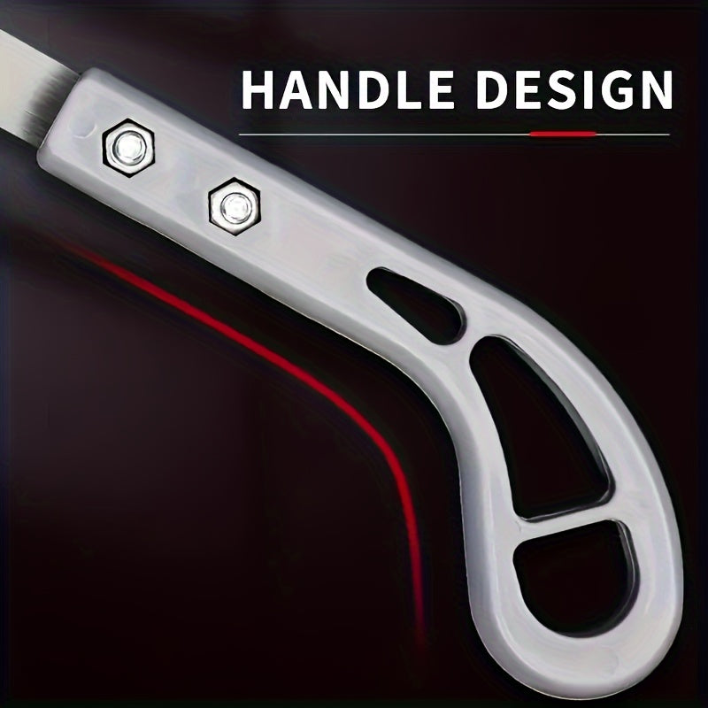 Carbon Steel Garden Saw for Logs and Outdoor Use with Alloy Steel Blade