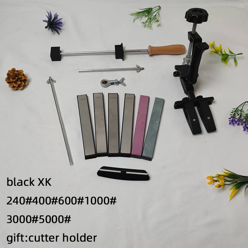 360° вращающийся точильный камень с фиксированным углом для быстрой заточки на кухне, прочный инструмент