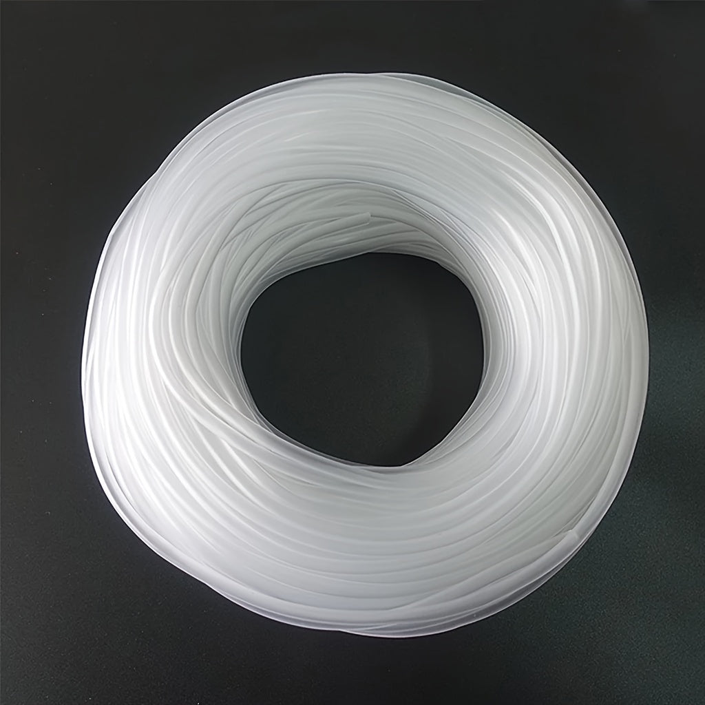 Flexible ABS Aquarium Air Tubing 4mm Inner Diameter 6mm Outer Diameter Clear