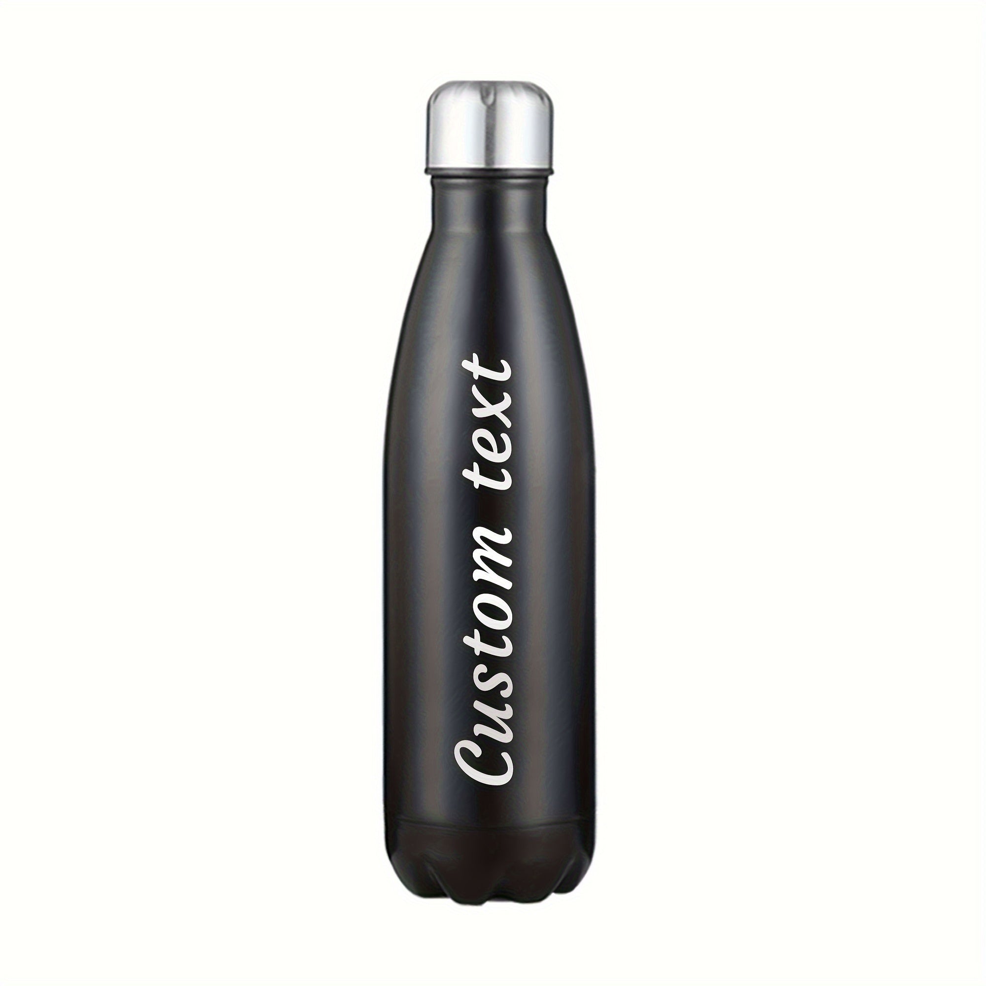 Custom Engraved Stainless Steel Water Bottle Leak Proof BPA-Free for Sports and Daily Use