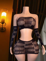 plus size женское платье-майка без рукавов с геометрическим узором и комплект белья