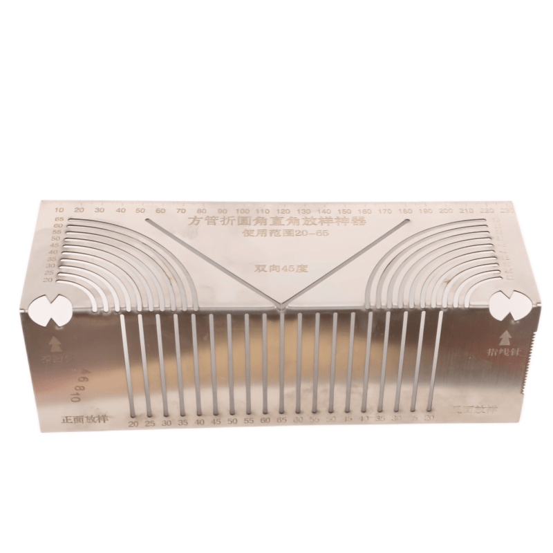 Adjustable Metal Angle and Arc Marker Stainless Steel Waterproof Double-Purpose Metal Marking Tool