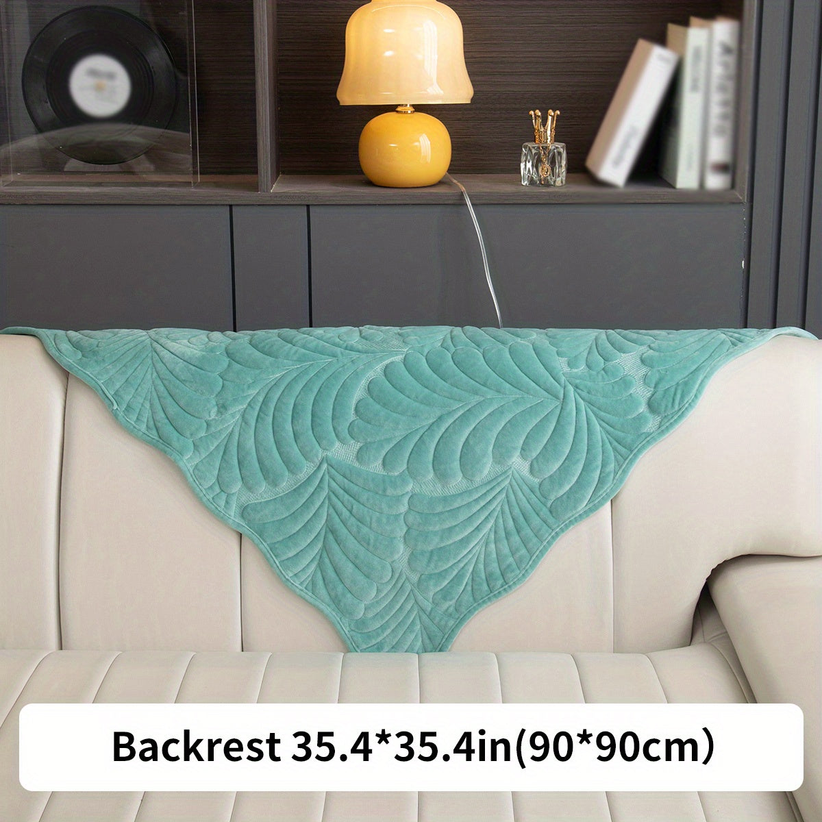 Короткий плюшевый чехол для дивана на все сезоны, идеально подходит для домашнего декора в спальне, офисе или гостиной. Исключает спинку, подлокотники и наволочку.