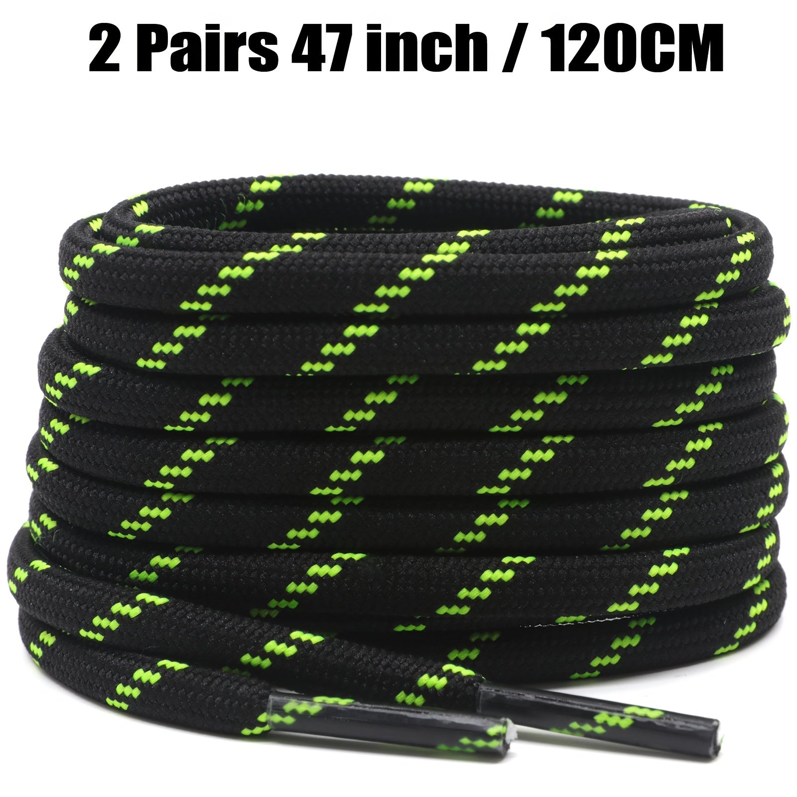 Unisex Thickened Round Climbing Shoe Laces for Hiking and Work Boots