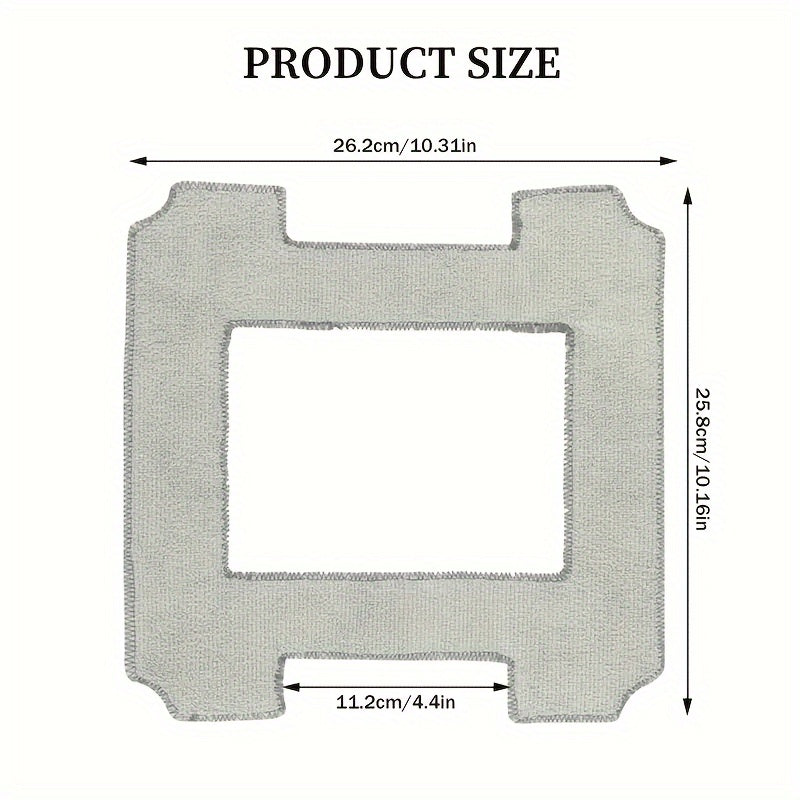 10 ta takror foydalaniladigan mikrotoʻlqinli tozalash mato toʻplami, deraza vakuum tozalagich uchun