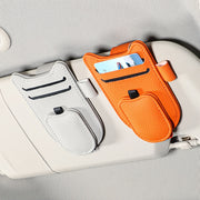 Ayollar uchun charm quyosh nuri himoyachisi va kliplar bilan mushuk quloqli dizayni bilan tashkil etuvchi