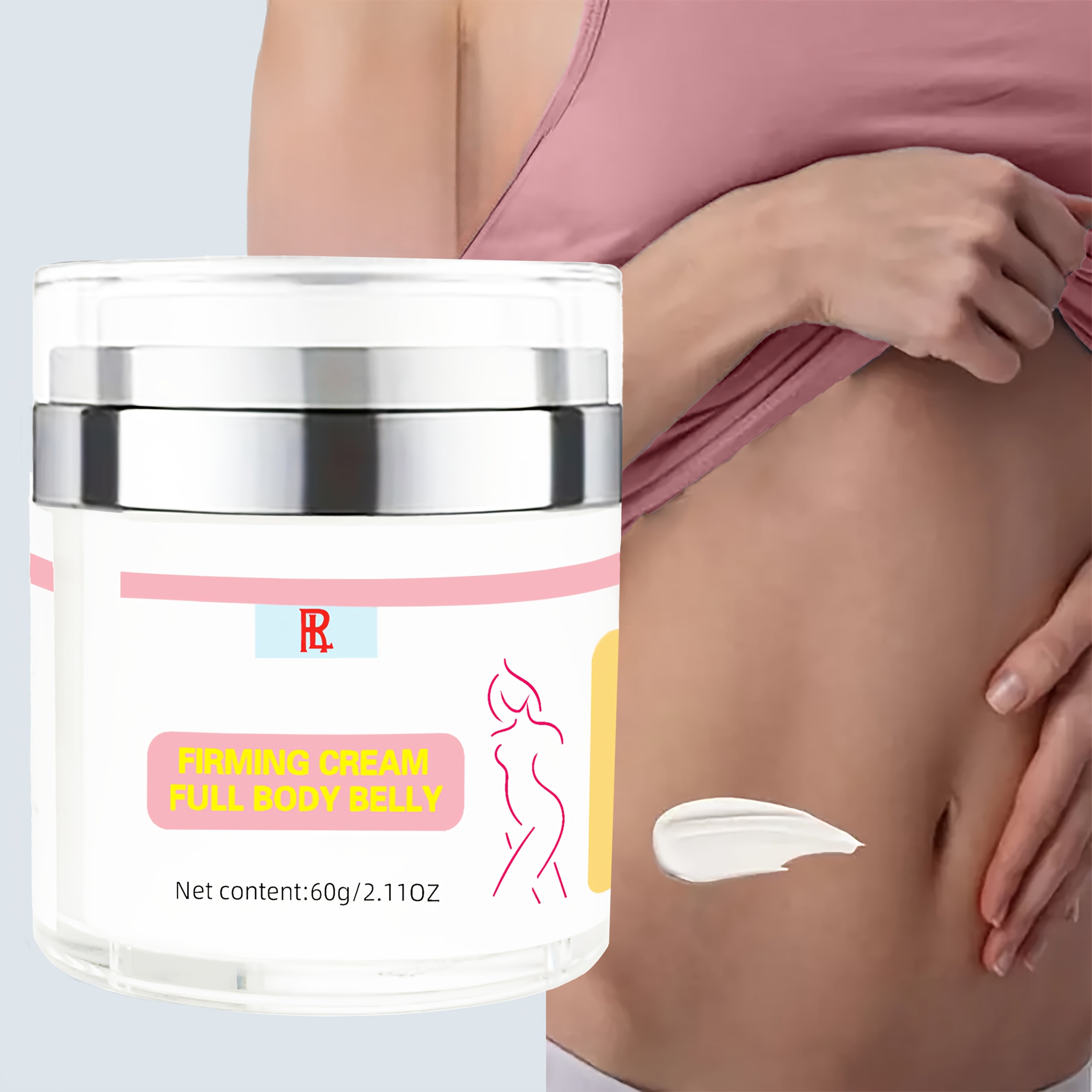 Hypoallergenic Body Firming Cream with Sea Buckthorn and Horse Oil for All Skin Types