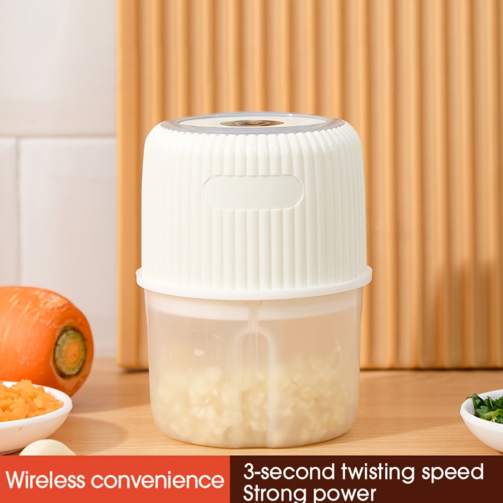 Elektr garlic maydalagich va maydalagich, qayta tiklanadigan, yuqori tezlikli oziq-ovqat protsessori