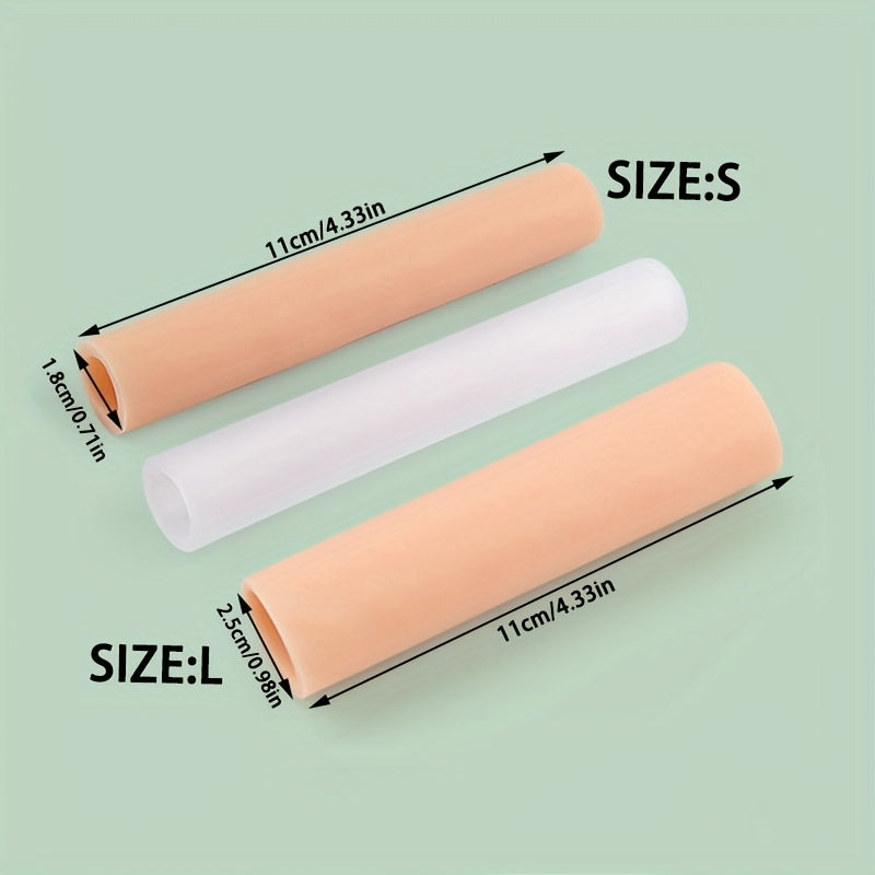 Unisex Silicone Toe Covers Anti-Friction Soft Lightweight Foot Pads