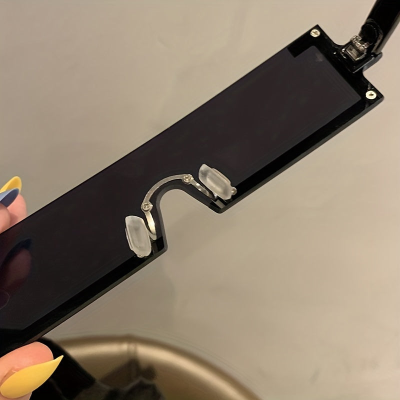 Uniseks Vintage Punk Yarim Ramkali Toʻgʻri Burchakli Quyosh Nurlari Plyaj Partiyasi va Klub uchun