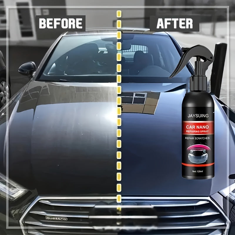 Car Body Nano Wax Coating for Paint Protection and Water Repellency