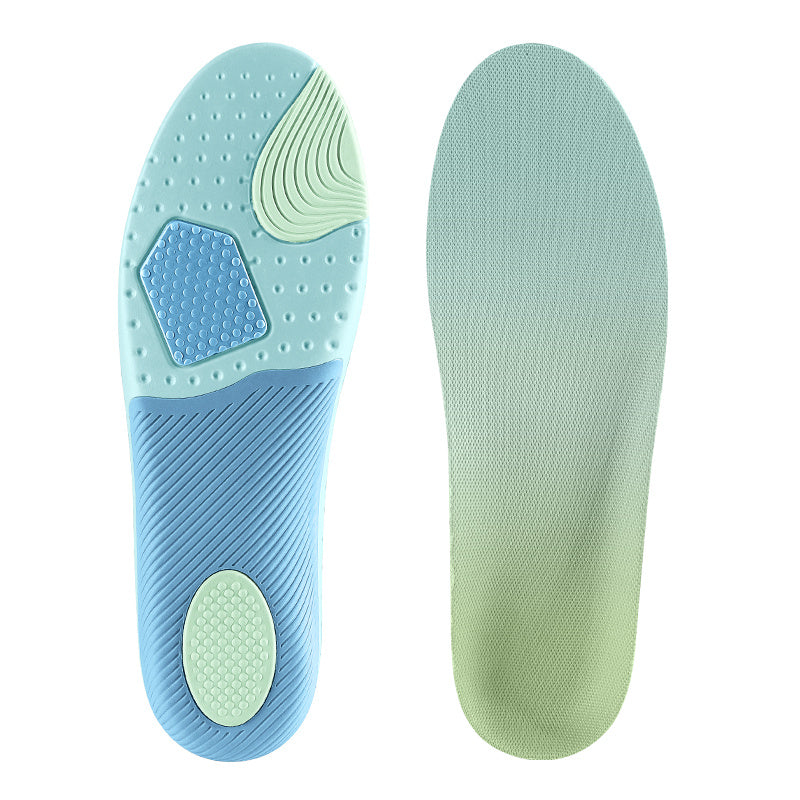 Women's 4D Ultra Soft Sports Insoles with Shock Absorption and Breathable Design