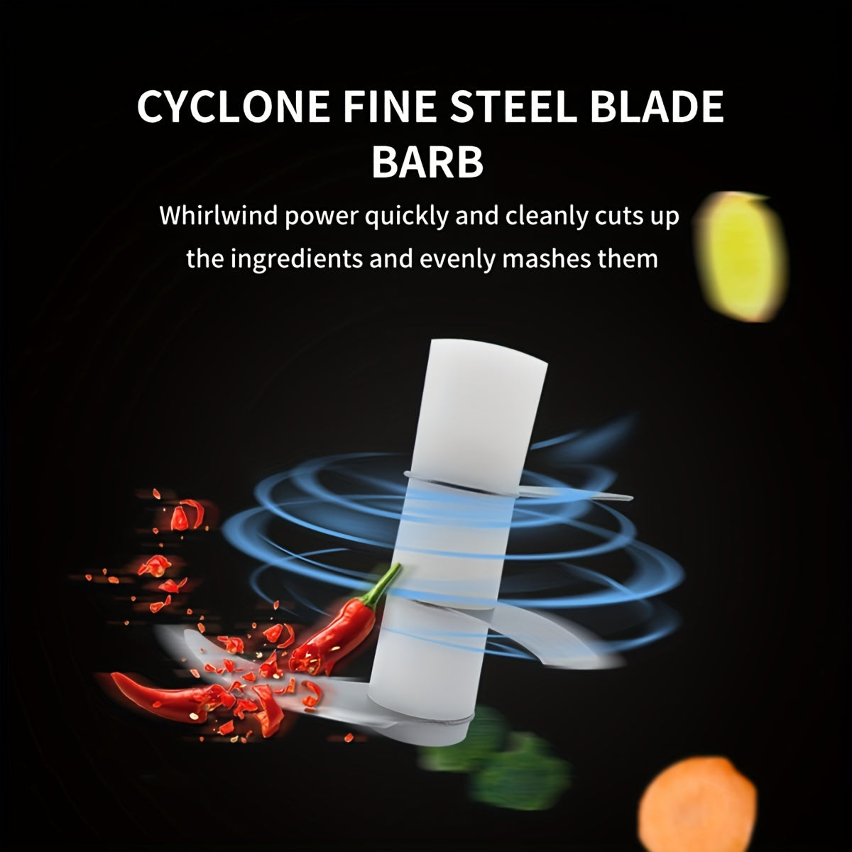 Мини-кухонный комбайн Электрический лук, чеснок, орехи, мелкий блендер, терка