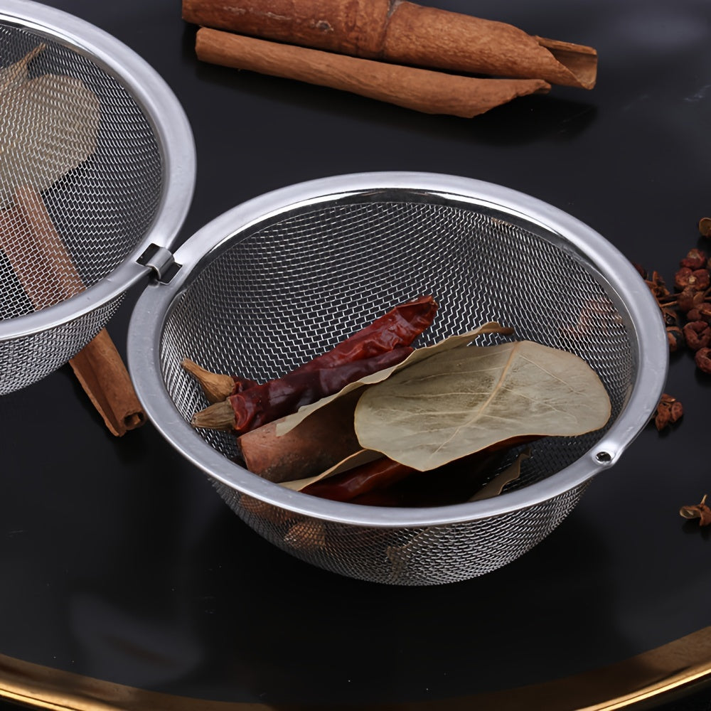 Durable Mesh Stainless Steel Tea Infuser for Loose Leaf Tea and Spices