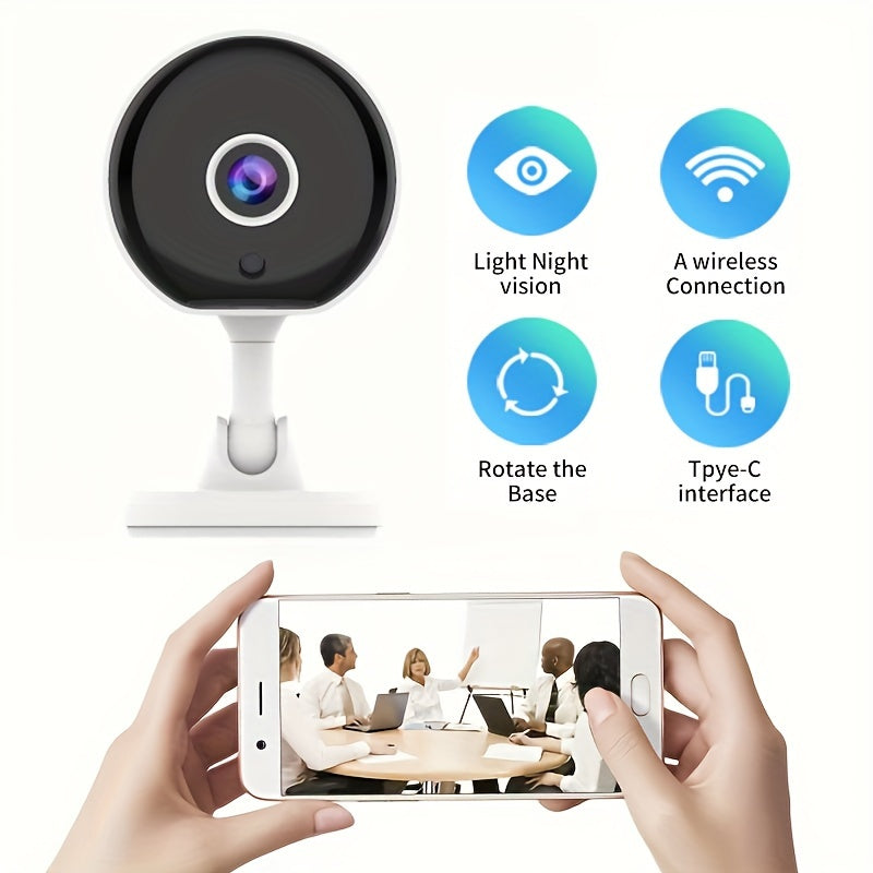 Wireless Home Security Camera with Night Vision and Remote Viewing