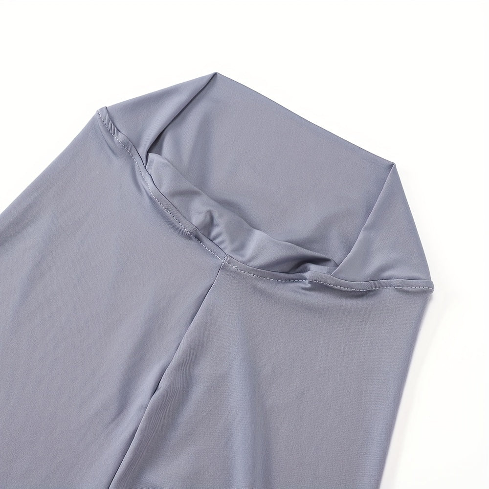 Ladies' Stretch Hijab Scarf Soft Breathable Polyester Lace Trim Full Chin Coverage in Multiple Colors