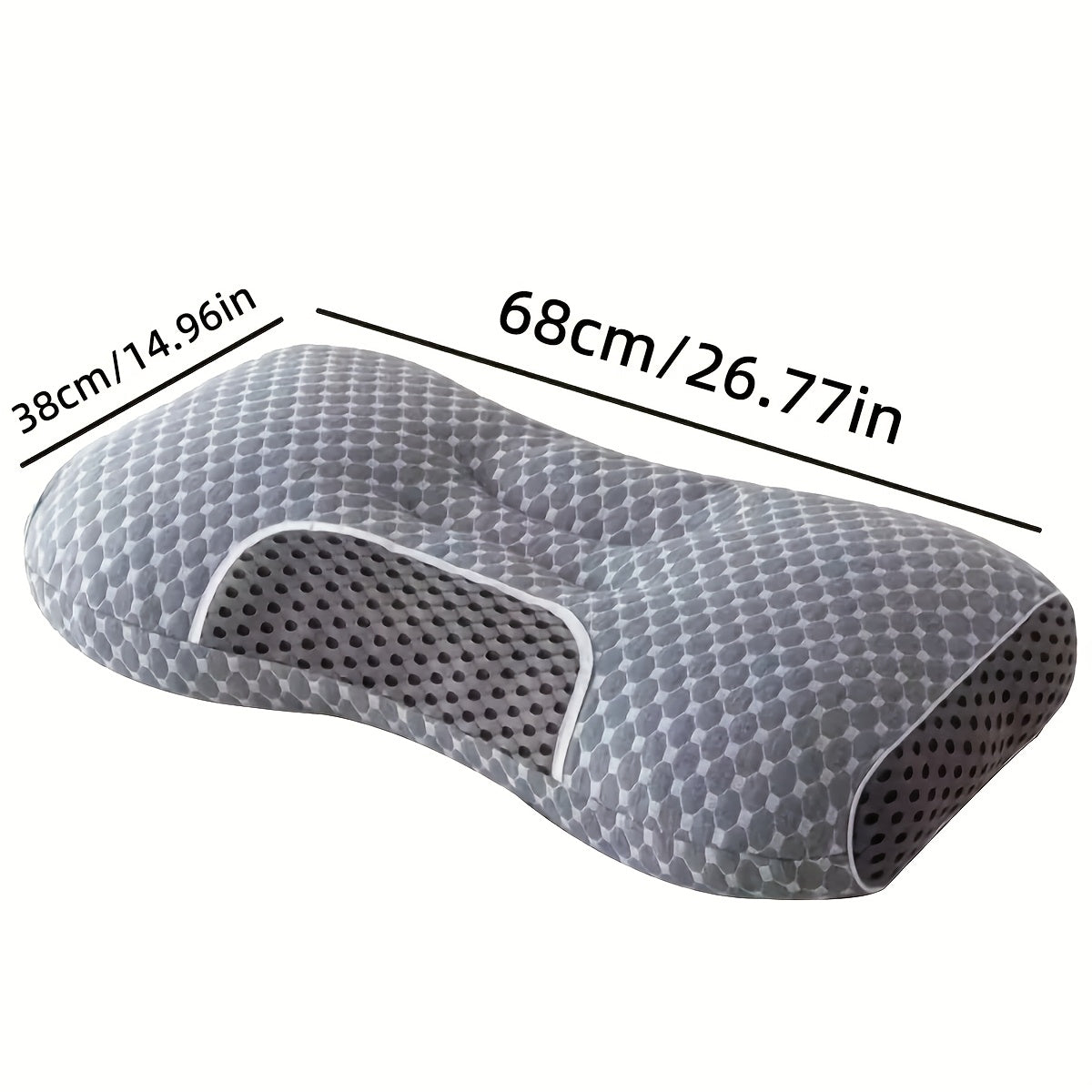 Homiladorlik uchun yostiq to'plami, 2 ta, o'rtacha yumshoq, polyester tolasi, portativ, yuvilishi mumkin