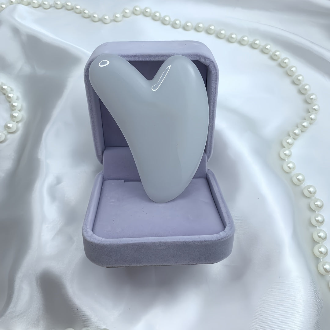 Guasha yuz asbobi teri parvarishi va mushak tarangligini kamaytirish uchun. Shishishni kamaytiradi. Ajoyib bayram sovg'asi.