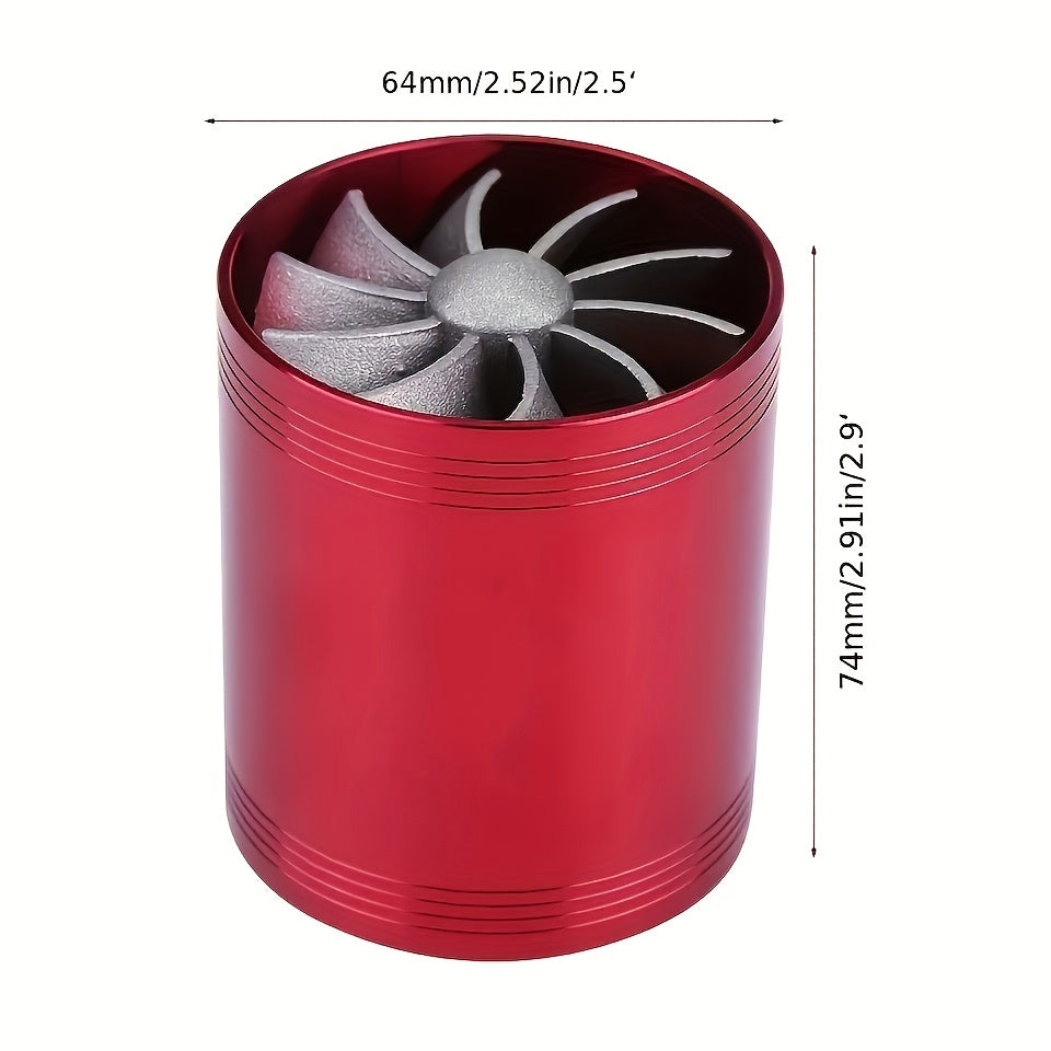 Universal avtomobil turbocharger supercharger to'plami, 5 rangda yuqori tezlikdagi havo kanallari bilan