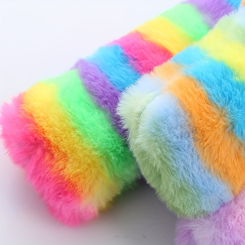 Interactive Cat Toy Set Plush Stripes Indoor Play for Kitten