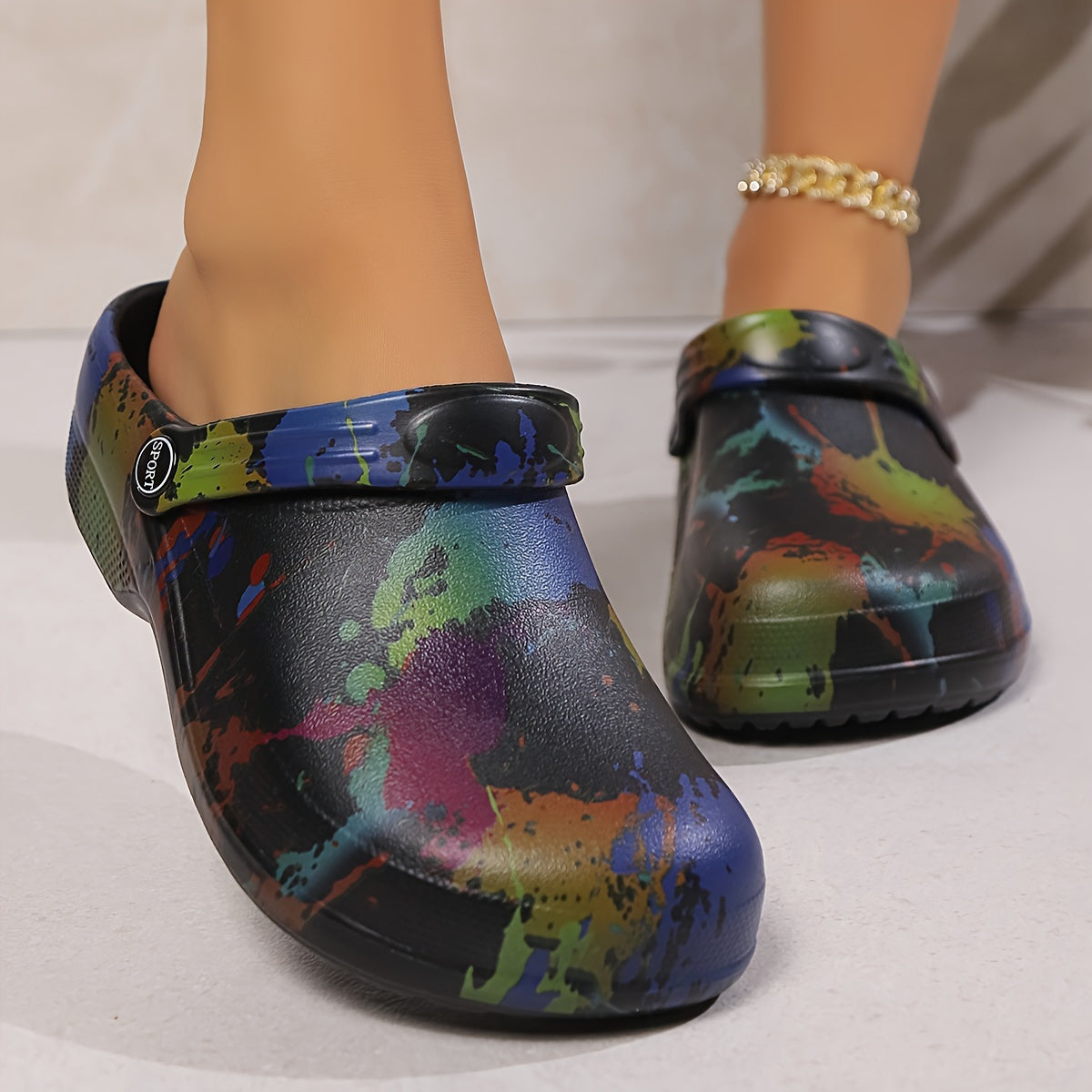Women's Lightweight EVA Clogs with Breathable Sole for Summer