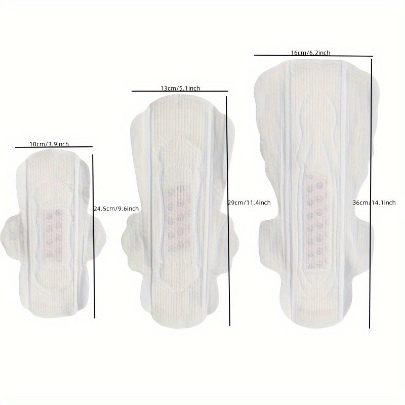 Disposable Unscented Sanitary Napkins Leakproof Soft Absorbent for Women