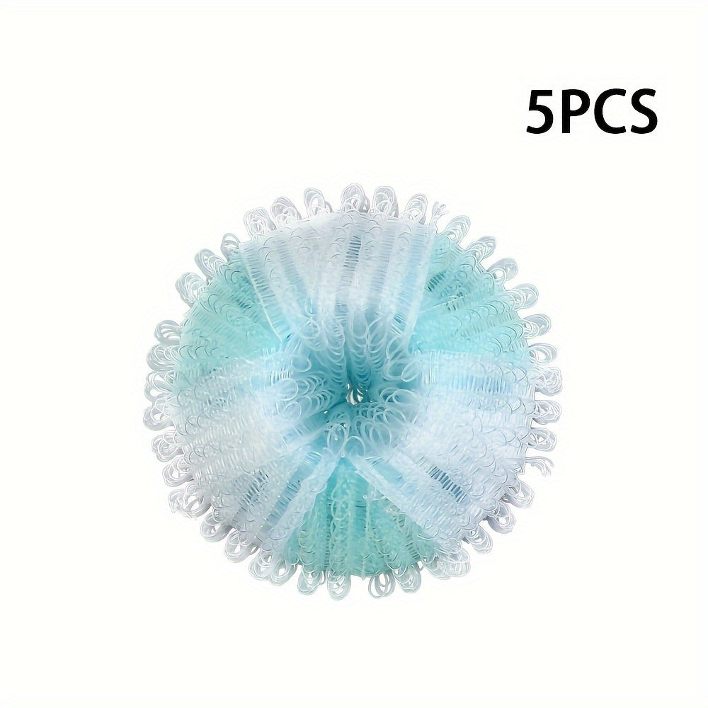 5-Pack Reusable Pet Hair Remover Balls for Laundry and Cleaning