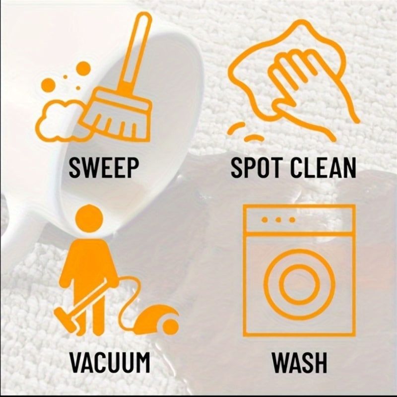 Yagona marmar naqshli gilam, yashash xonasi, yotoqxona, koridor, kir yuvish xonasi, balkon va oilaviy koridor uchun mos. Slidga chidamli va mustahkam, oson parvarish uchun mashinada yuviladi. Zamonaviy san'at dizayni har qanday joyga stil qo'shadi.