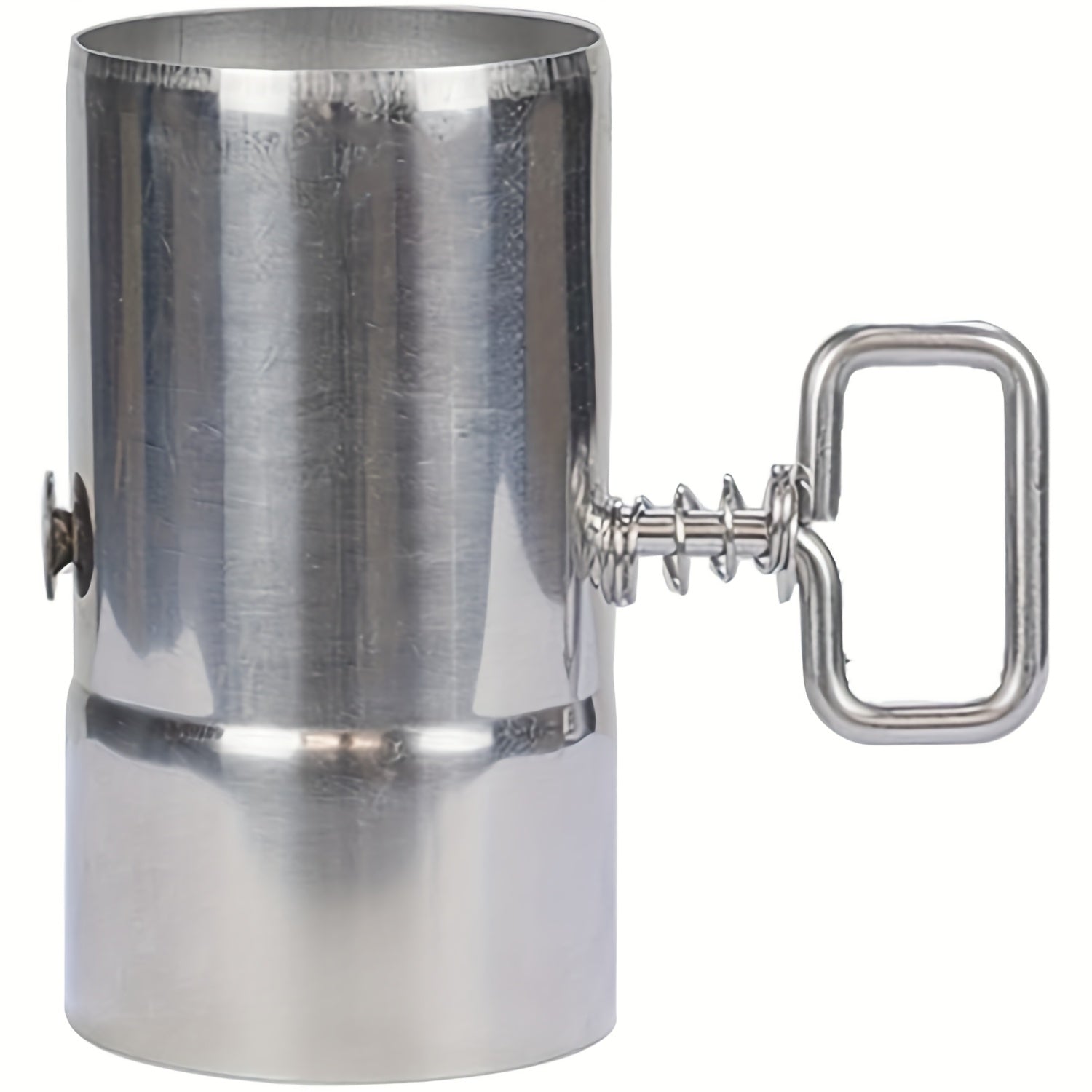 Stainless Steel Stove Pipe with Damper 5.99 cm Chimney Vent for Outdoor Kitchen