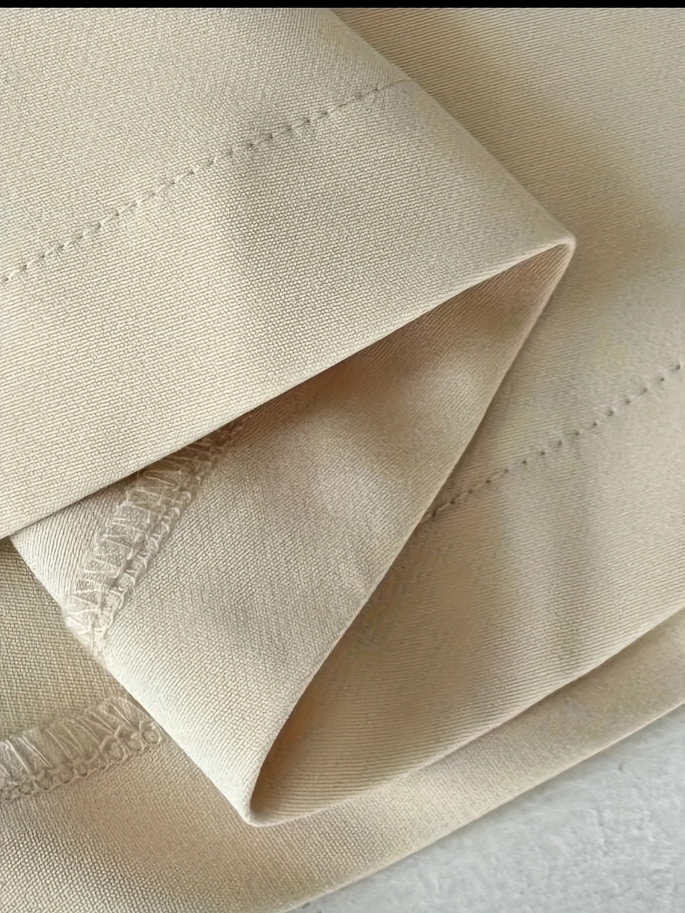 Шорты для женщин больших размеров с высокой талией, неэластичные, бежевые, офисные, повседневные