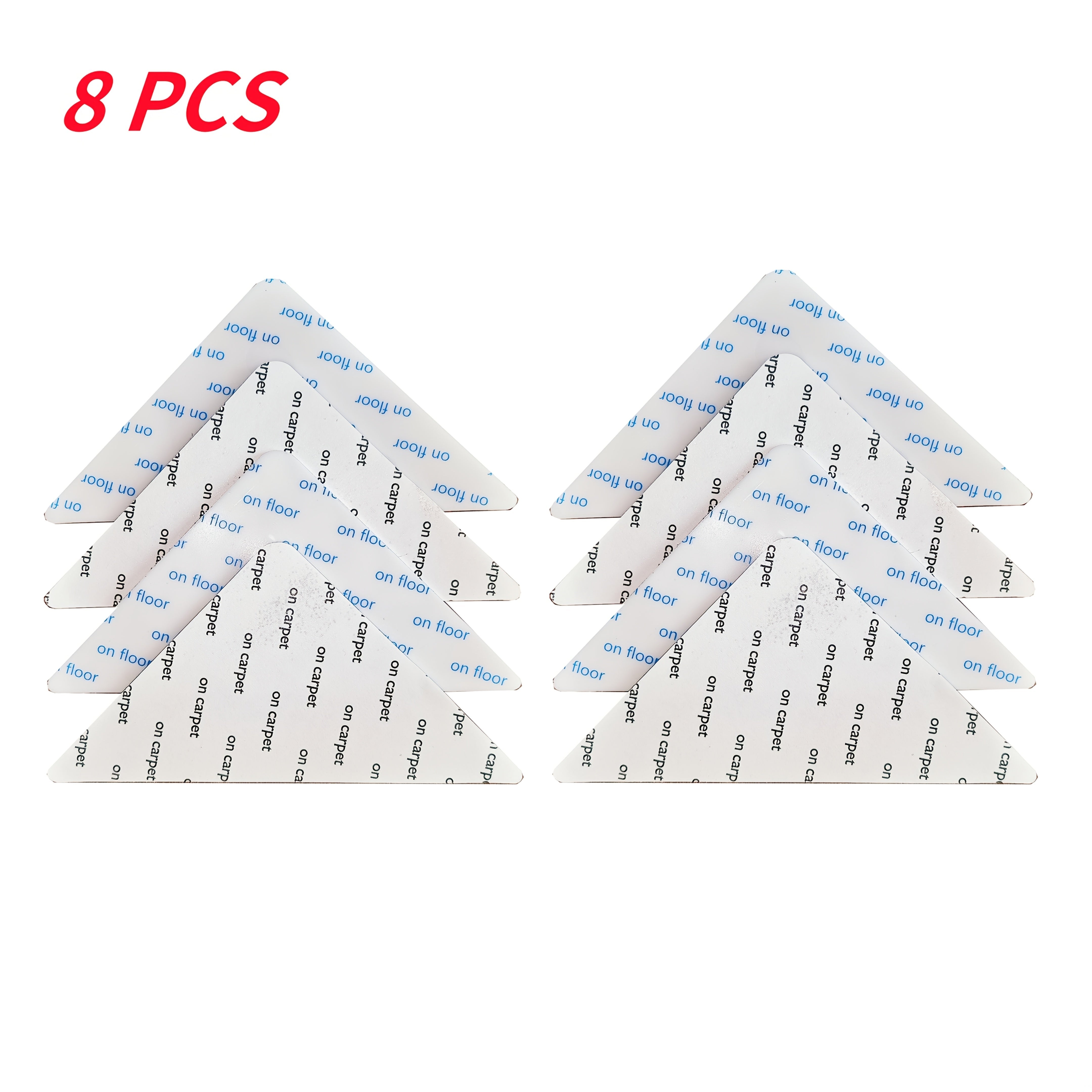 Black And White Carpet Retainer 4/8/12/16/20 Inch Non-Slip Floor Tile Mat