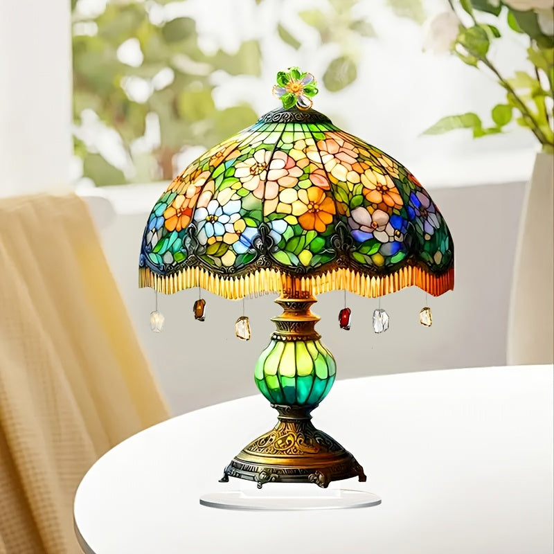 Bohemian Style Wall Art Decor for Office Garden Living Room Bedroom 2D Flat Not for Lighting