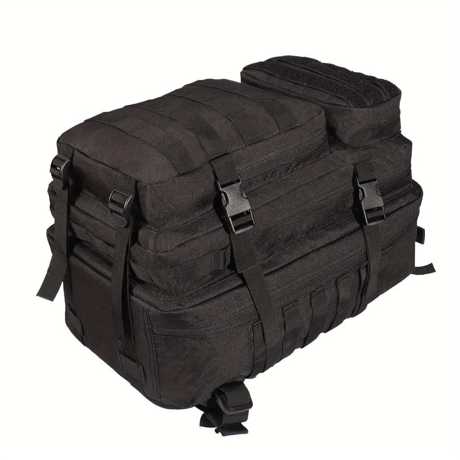 40L Waterproof Sports Backpack with MOLLE System Zipper Closure and Padded Back