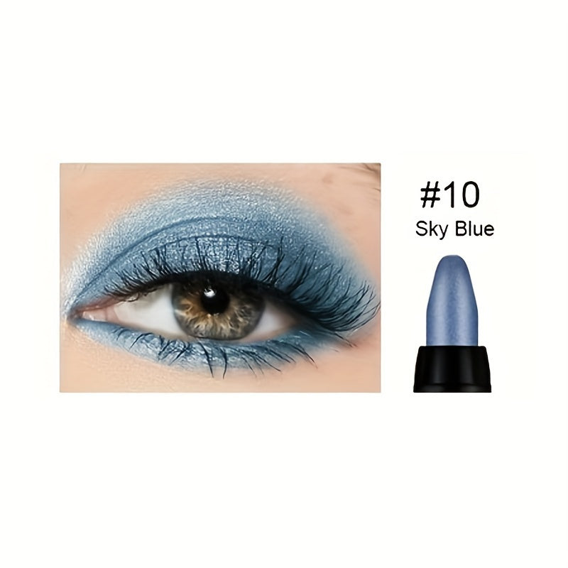 Long-Lasting Shimmering Eyeshadow Stick with Waterproof Formula and Plant Squalane