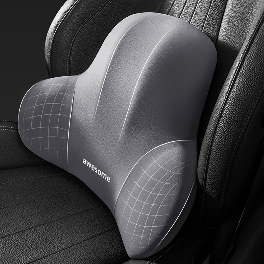 Memory Foam Lumbar Support Pillow for Office Chair Car Gaming Recliner Back Cushion