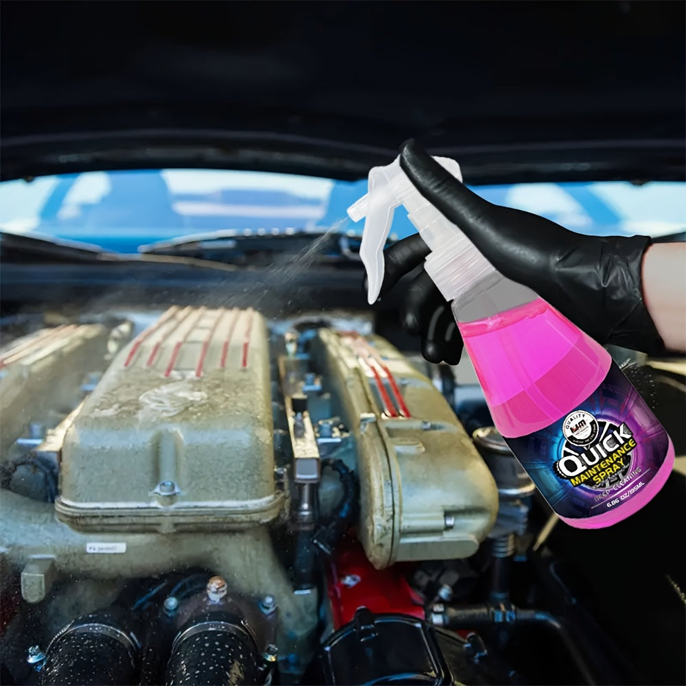Спрей для восстановления моторного отсека, высокоглянцевый защитный состав для двигателя, обезжириватель