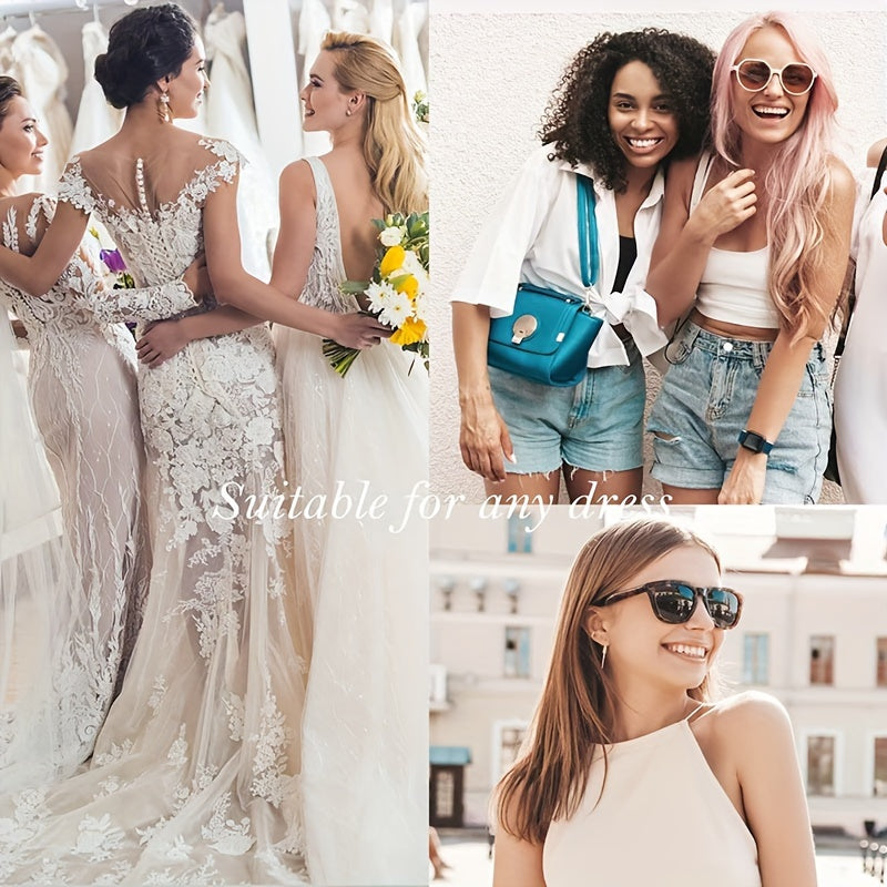 Waterproof Polyester Lingerie Tape for Breast Lift and Support, Invisible, Sweat-Proof, Suitable for Sports and Swimwear