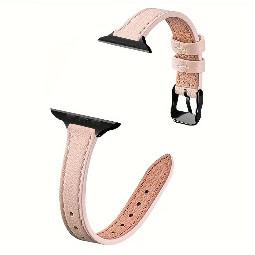 Women Leather Replacement Watch Band Strap for Apple Watch
