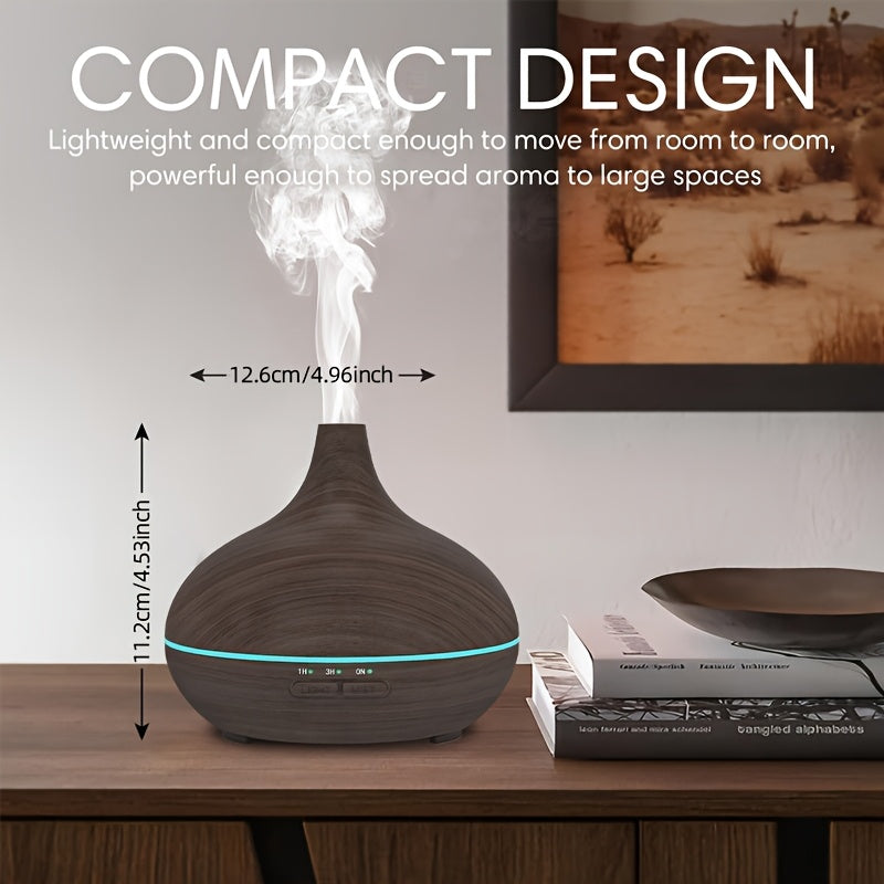 Aroma Diffuser Humidifier 150ml Cold Mist Night Light for Bedroom Office
