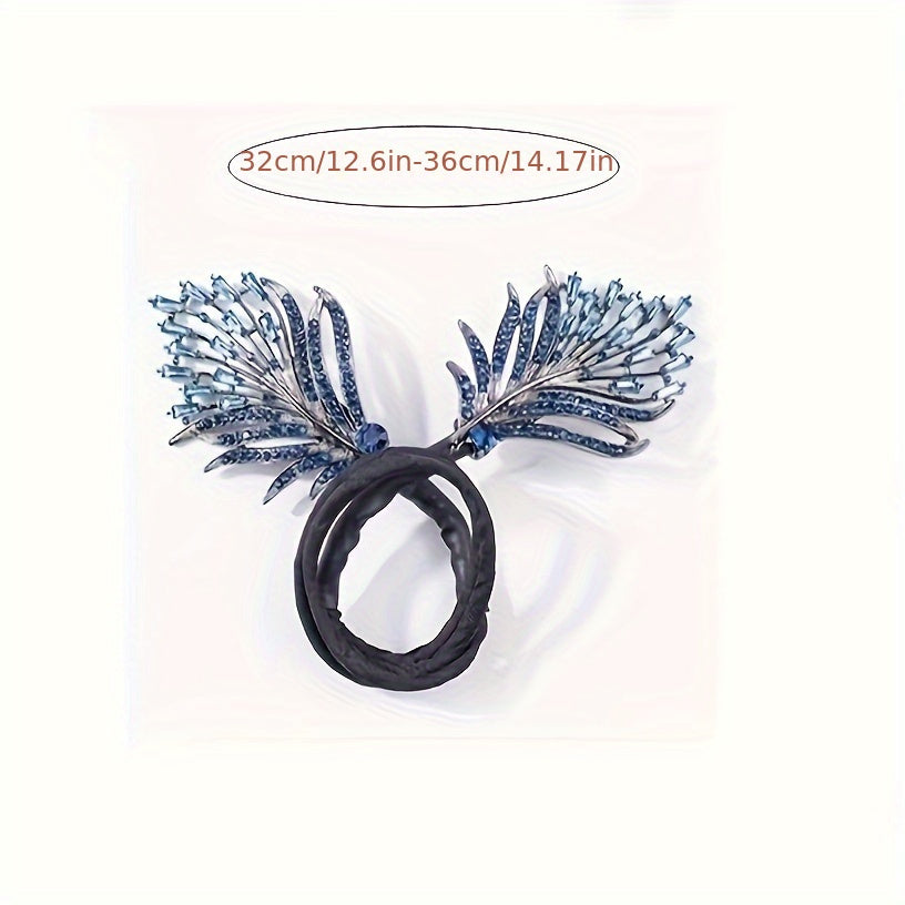 Lazy Hair Curler French Twist Bun Hair Accessories Leaf-Shaped Decor Hair Bun Maker