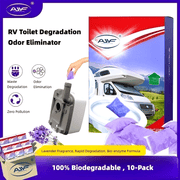 10 Pack RV Black Water Tank Enzyme Treatment Septic Tank Deodorizer