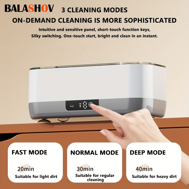 Electric Makeup Brush Cleaner High Frequency Vibration for Brushes and Small Items